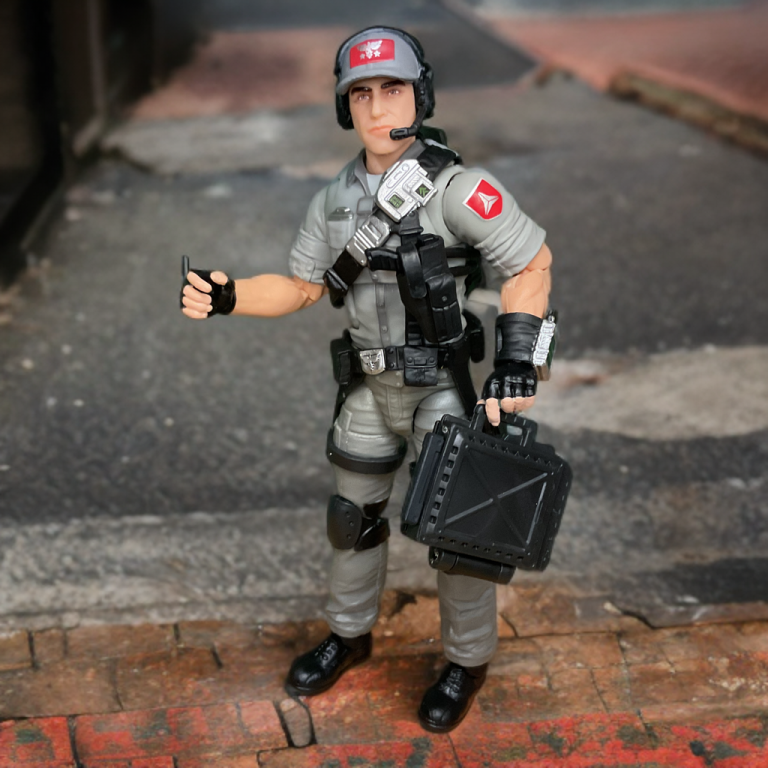 Hasbro G.I. Joe Classified Mainframe #178 figurine détachée avec tous les accessoires affichés