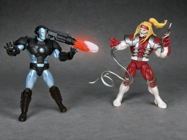 Marvel Legends Gamerverse War Machine vs. Omega Red im Doppelpack - die willkürlichste “versus”-Schlacht, die Hasbro je ausgeheckt hat