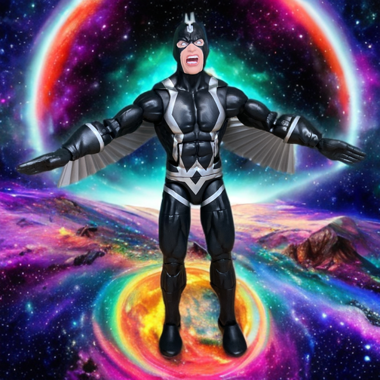 Silent but deadly: Black Bolt’s devastating whisper prowess in plastic form. Full review of this gorgeous Inhumans two-pack.