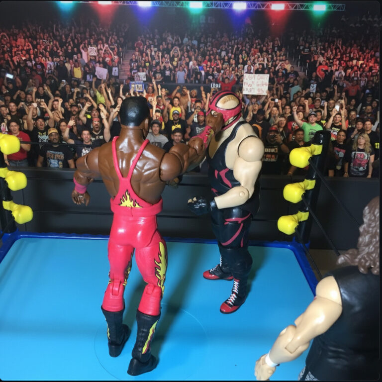 Stevie Ray of Harlem Heat, showcasing his tough, no-nonsense powerhouse presence in WCW wrestling.