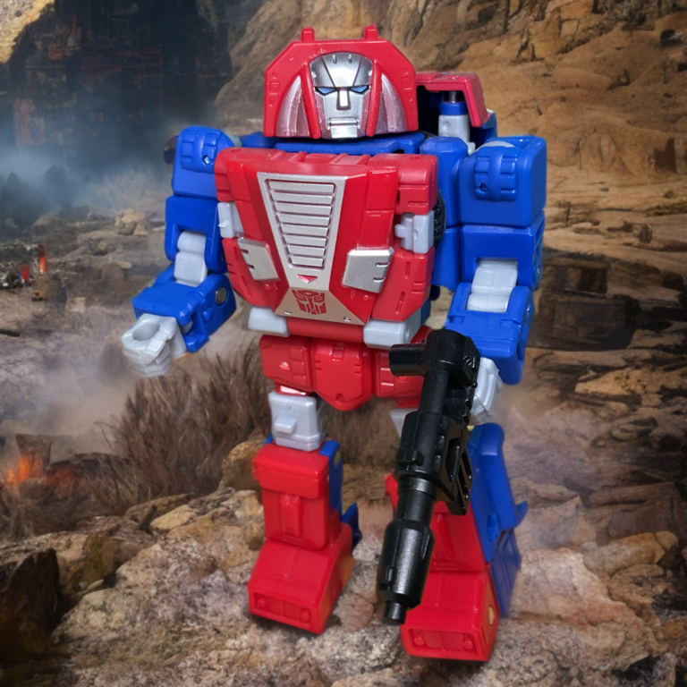 Transformers Legacy United G1 Universe Autobot Gears action figure in robot mode showing off-road details.