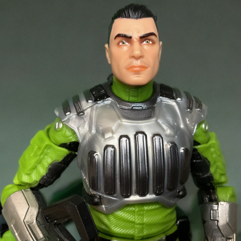 SFアクションフィギュアのアップ。.