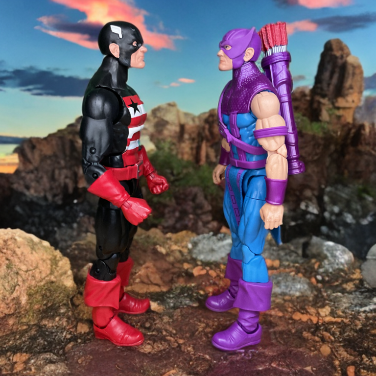 US Agent and Hawkeye not seeing eye to eye as usual.