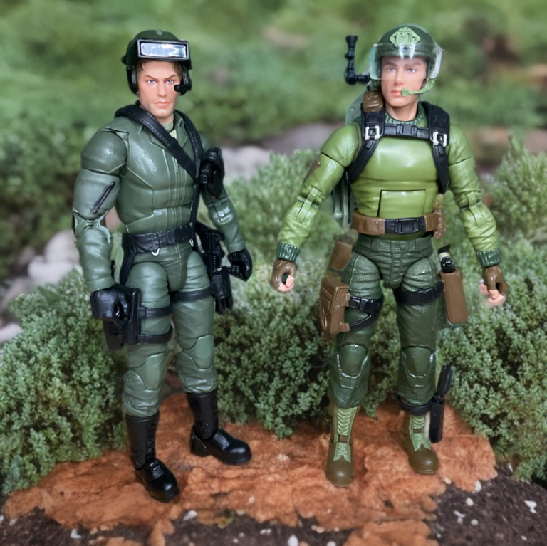 Frontansicht des Hasbro G.I. Joe Classified Series #181 Target exklusiven 2er-Packs mit Steeler und Short-Fuze