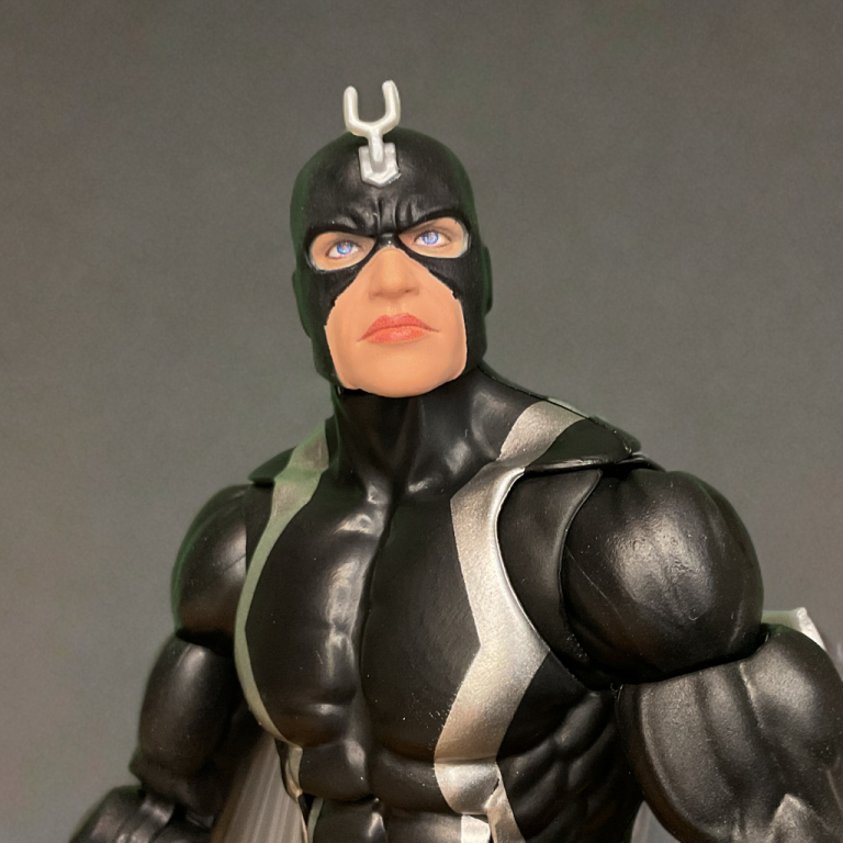 Close-up The new Black Bolt figure is a massive upgrade and is one of the best Marvel Legends releases of the year.