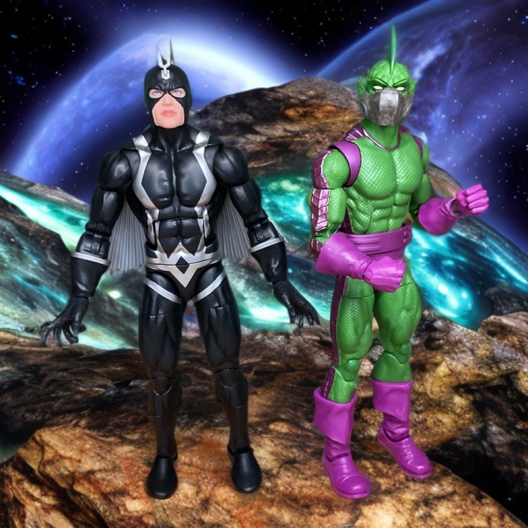 The Silent King returns in his definitive form alongside cousin Triton in this long-awaited Marvel Legends two-pack packed with accessories and comic fidelity.