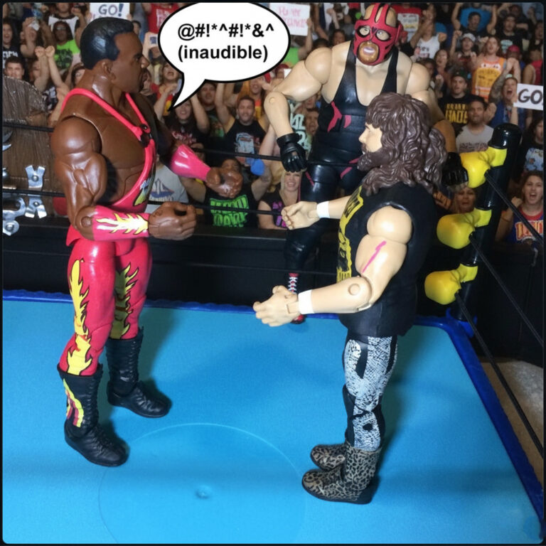Stevie Ray has a few choice words for Vader after what he did to his tag team partner Charlie Norris.