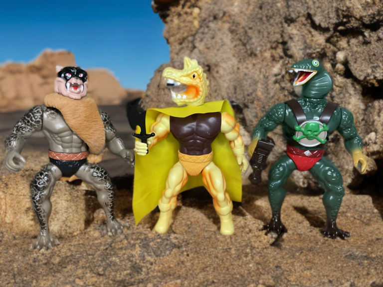 Figurines Modern Warrior Beasts produites par Zoloworld.