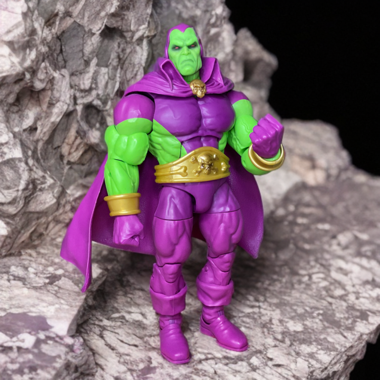 Drax the Destroyer ready for battle equals classic Marvel comics.