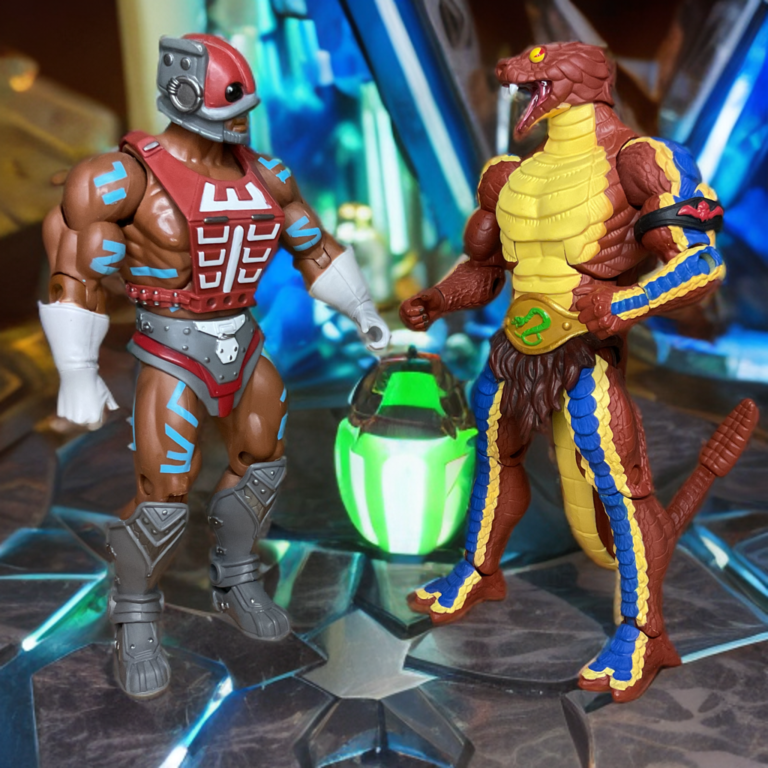 Rattlor in action vs rival Zodak in a duel