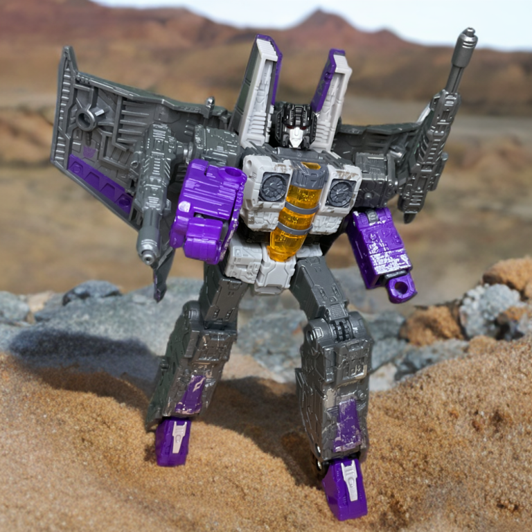 Battle damaged version for Skywarp in a desert world.
