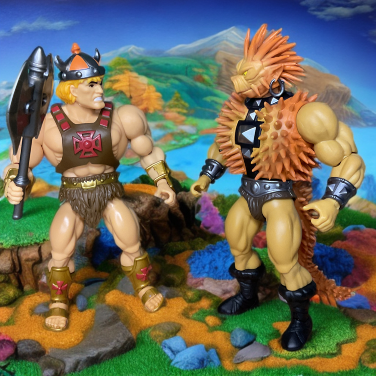 Comparaison du Sketchbook He-Man avec la série de Sketchbook Origins de Spikor.