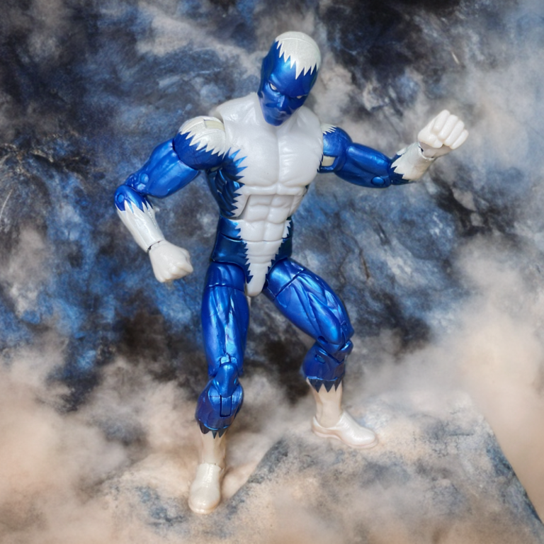 Blizzard Marvel Comics character in upgraded suit.