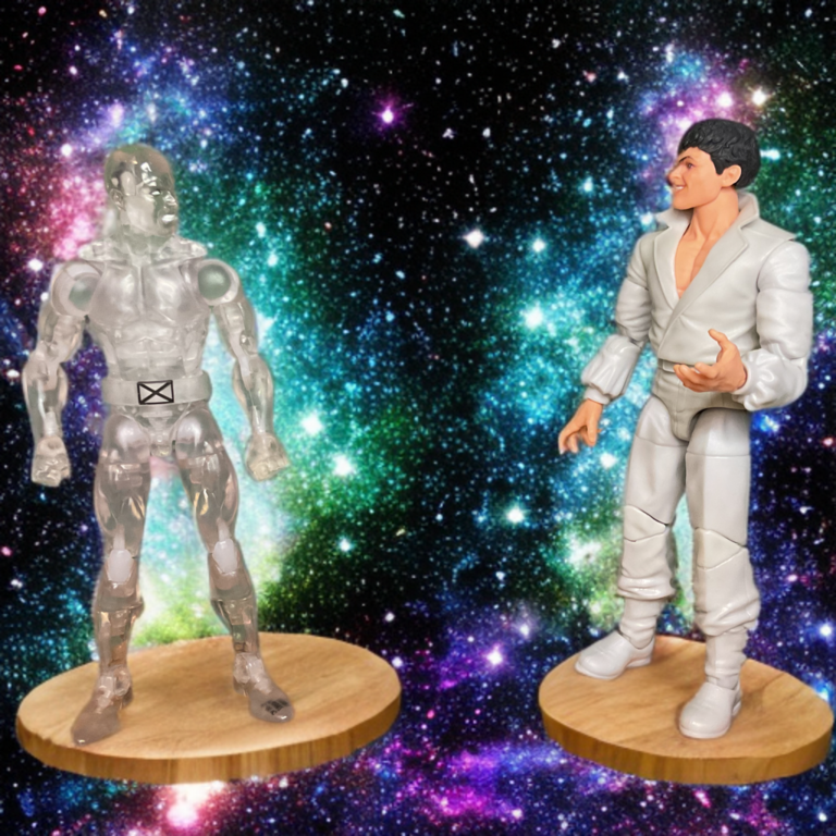 Iceman und Beyonder im transdimensionalen Raum.