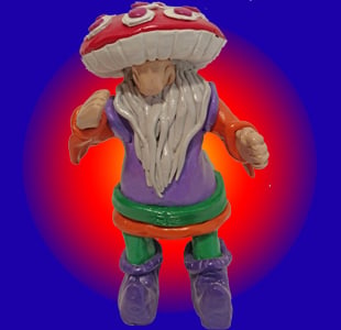 Original polymer clay prototype version (2015)