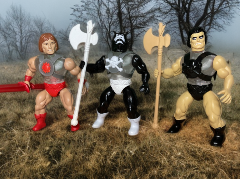 Figurines Legends of Darkness Champion Devil et Vampire.