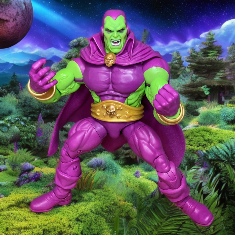 Drax the Destroyer in fierce battle pose with clenched fists, ready for cosmic combat