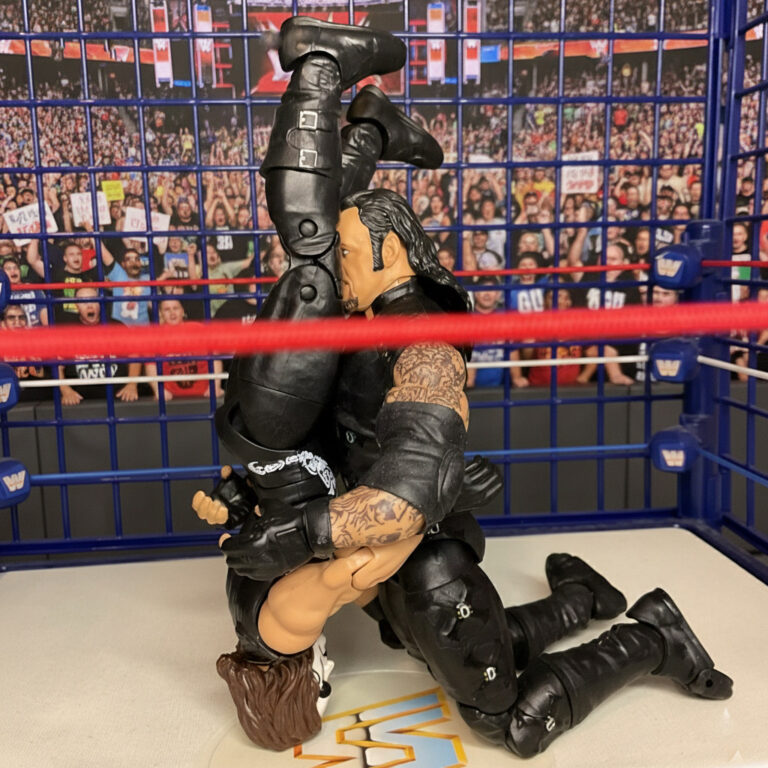 Der Undertaker landet bei Tombstone auf Sting.