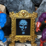 Complete MOTU Origins Two-Bad Cartoon Collection set featuring Tuvar, Baddrah, the merged Two-Bad figure, and the Mirror of Avathar.