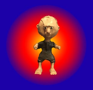 Jaqwalog - Original polymer clay prototype version (2015)