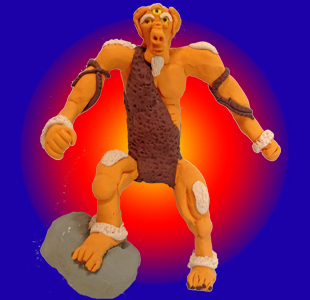 The Giant Nullum - Original polymer clay prototype version (2015)