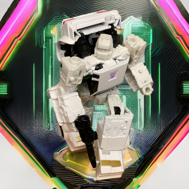 Earthrise Runamuck posed dynamically to showcase shoulder, elbow, hip, and knee articulation for playability.