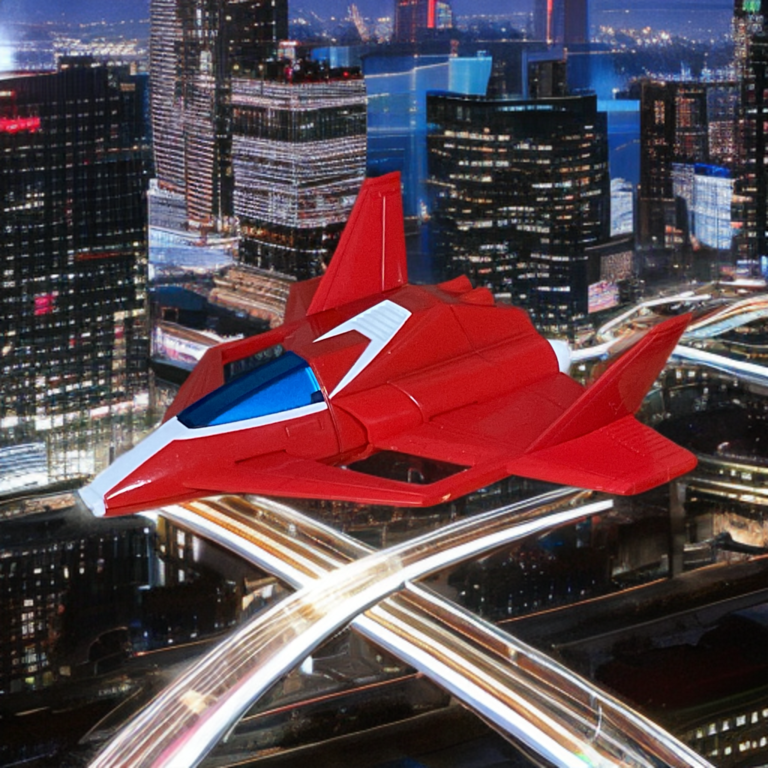 GX-88 Air Team as Strato Fighter with posable rotors and wings.