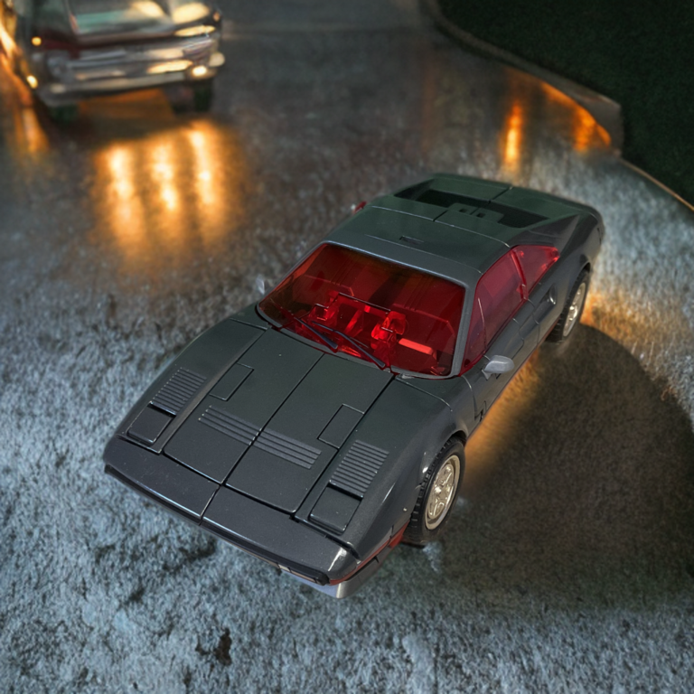 Wildrider street racer vehicle mode action figure.