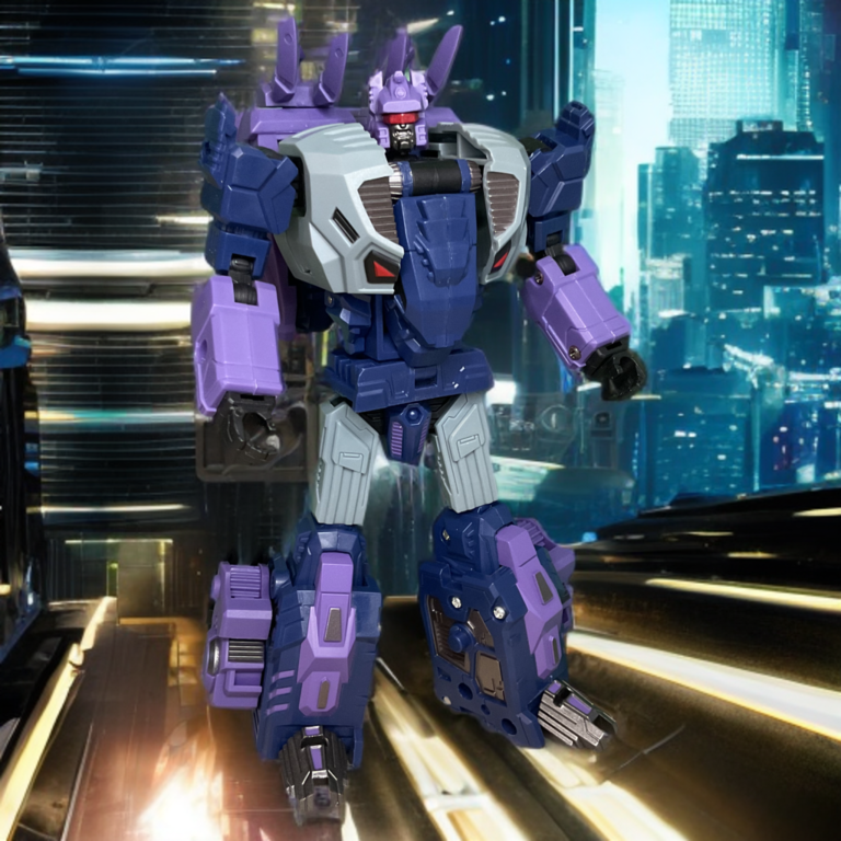 Unique Toys O-01 Troll robot mode front view showing G1 Blot color accuracy.
