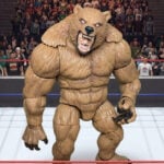 Marvel Legends Grizzly deluxe 6-inch action figure in a powerful heroic pose with gold bars and alternate head, showcasing comic-accurate sculpt and accessories at Fantasy Action Figures.
