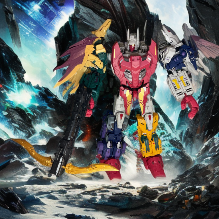 Full body shot of Unique Toys Ordin Abominus combiner standing in neutral pose.