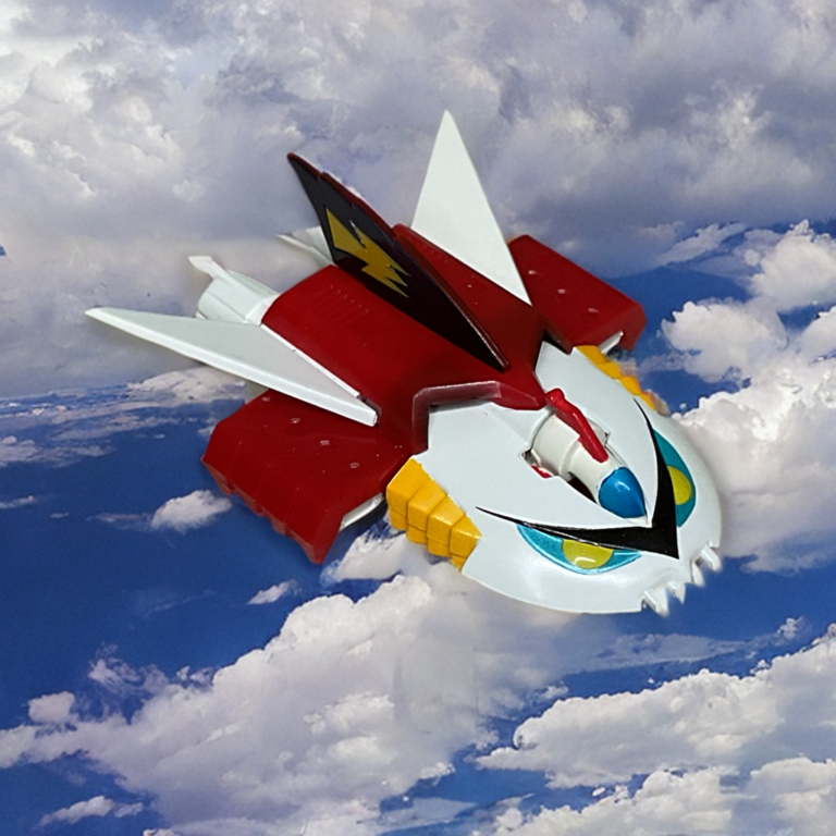 The red Brooger support aircraft accessory included with the GX-41S set.