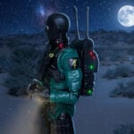 Featured image of G.I. Joe Classified Series Night-Viper action figure in full stealth pose with sniper rifle, showcasing premium sculpt and Cobra insignia on Fantasy Action Figures review.