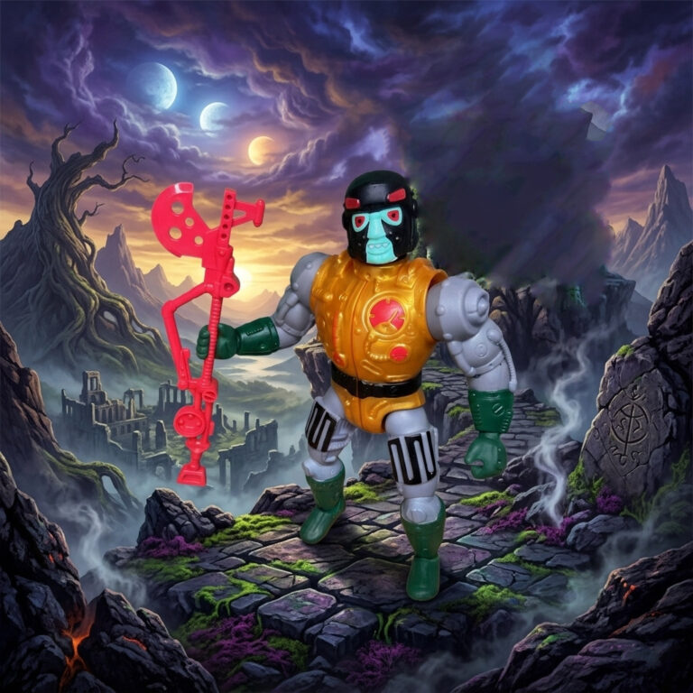 Análise da figura do Blast-Attak Origins no Fantasy Action Figures.