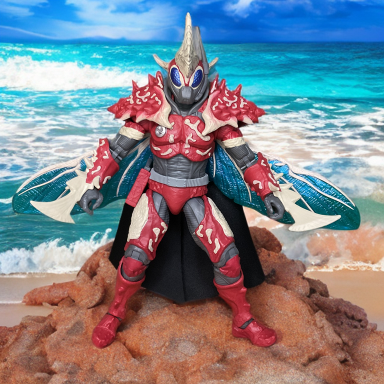 Bioorganic arm blade gauntlets on Cobra-La Royal Guard figure.