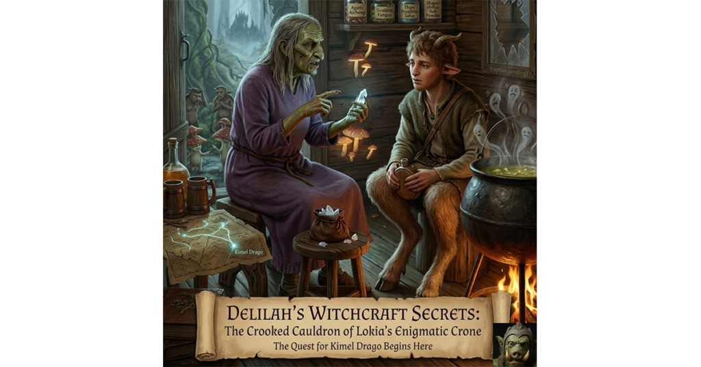 Leia mais sobre o artigo Delilah’s Witchcraft Secrets: The Crooked Cauldron of Lokia’s Enigmatic Crone