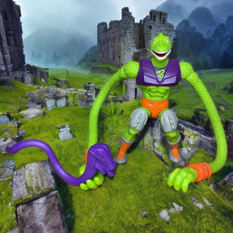 Les bras du serpent Sssqueeze ne parviennent pas à saisir correctement l'accessoire du bâton.