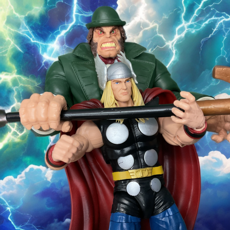 Thor and Mister Hyde in brutal God vs Monster fight.