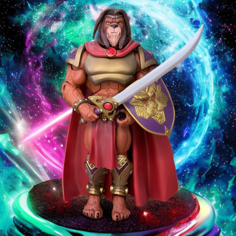 Häuptling Carnivus Actionfigur als Anführer der Qadier in Felis Qadi, aus der Fantasy Action Figures Kollektion.
