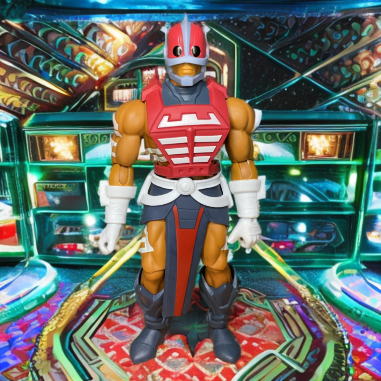 MOTU Origins Zodac 200x Cartoon Collection action figure standing front facing with detailed sculpt and cosmic enforcer design.