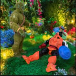 臭いの邪悪なマスター、スティンカーのアクションフィギュア。Fantasy Action Figuresのヴィンテージ・コミックのショーケース。.