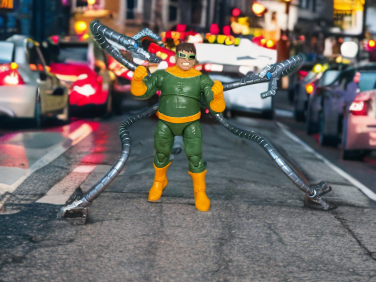 Doctor Octopus action figure as the tactical leader of the Insidious Six from 1994 Spider-Man animated series.