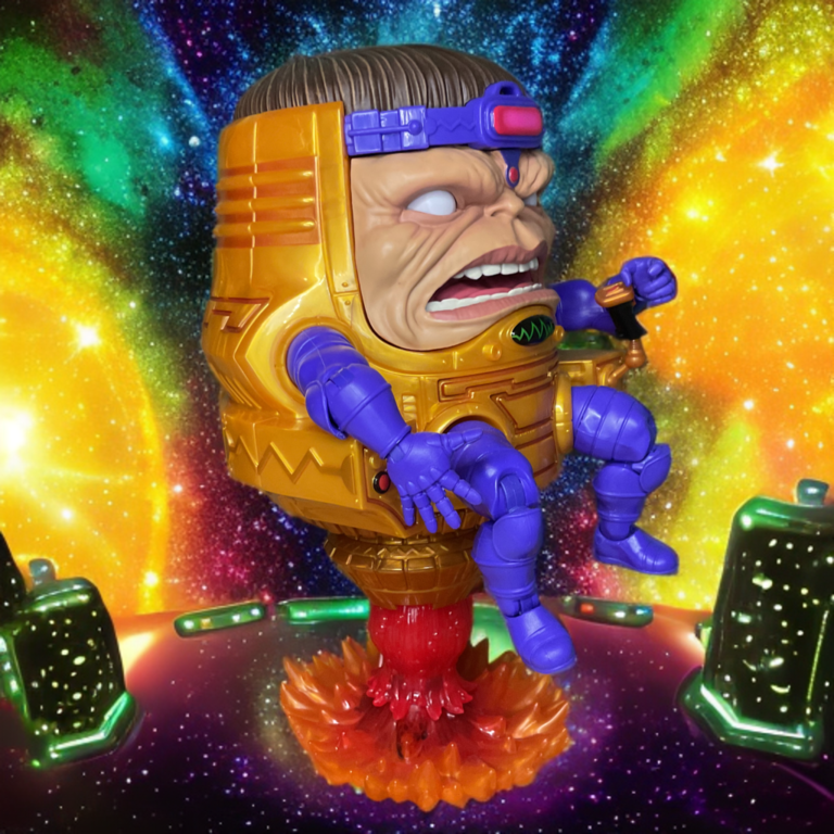 Premium M.O.D.O.K. action figure from Fantasy Action Figures – explore Marvel history.