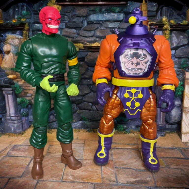 Arnim Zola’s long-standing partnership with the Red Skull providing mind-transfer technology.