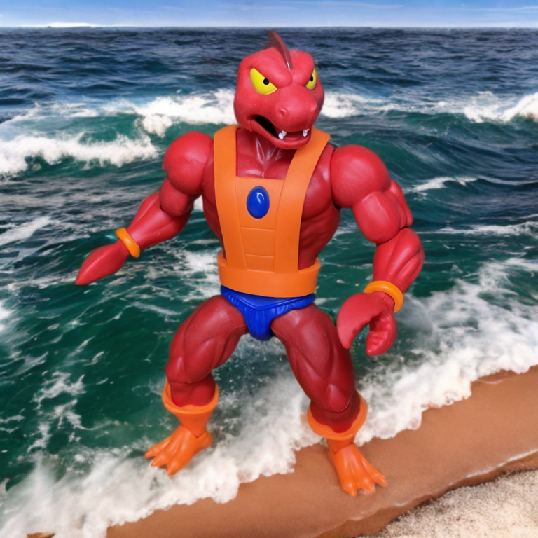 Front view of MOTU Origins Cartoon Collection Clawful action figure.