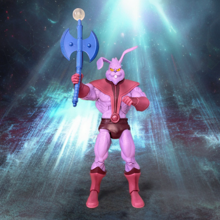 Plundor action figure as greedy CEO planning his takeover of Eternia.