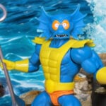 MOTU Origins Cartoon Collection Mer-Man Action-Figur in beeindruckender Wasser-Pose - vollständiger Testbericht und Lore Guide auf Fantasy Action Figures.