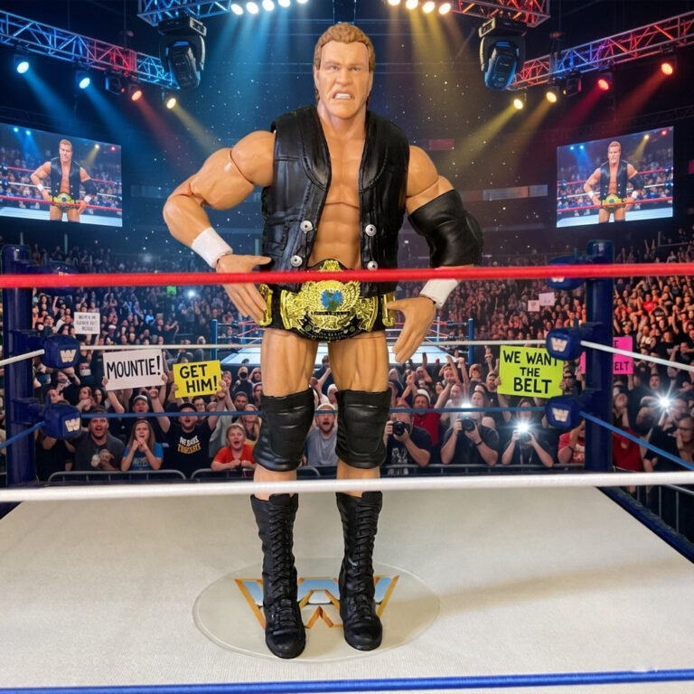 Sycho Sid action figure as WWF World Champion.