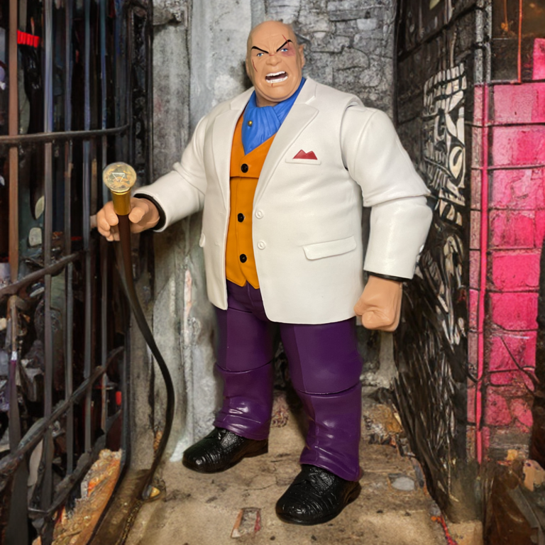 Kingpin action figure - Marvel crime empire battle.