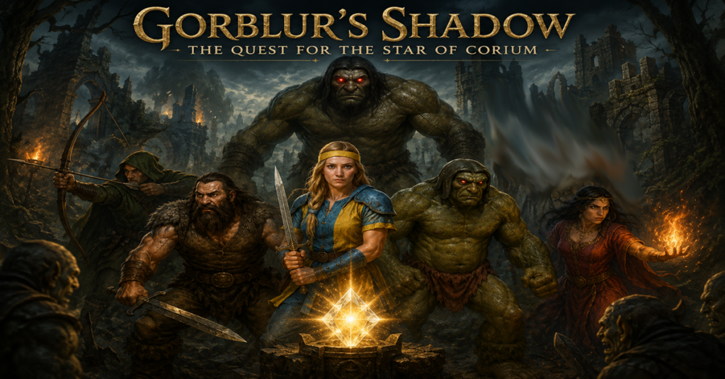 Read more about the article Gorblur’s Shadow: The Quest for the Star of Corium